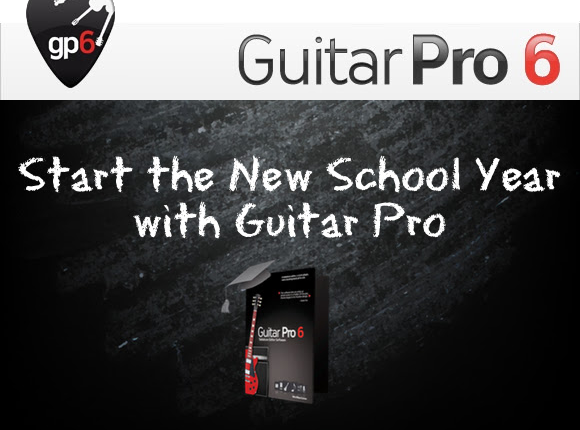 50% off Guitar Pro Software for Guitar Excellence Pupils