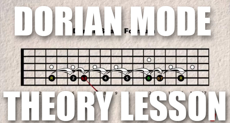Dorian mode theory lesson