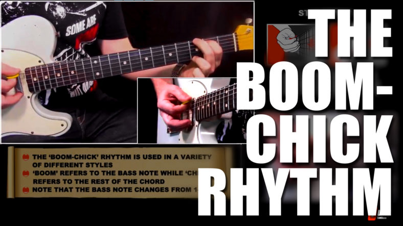 The Boom Chick Rhythm Country Guitar Lesson Guitar